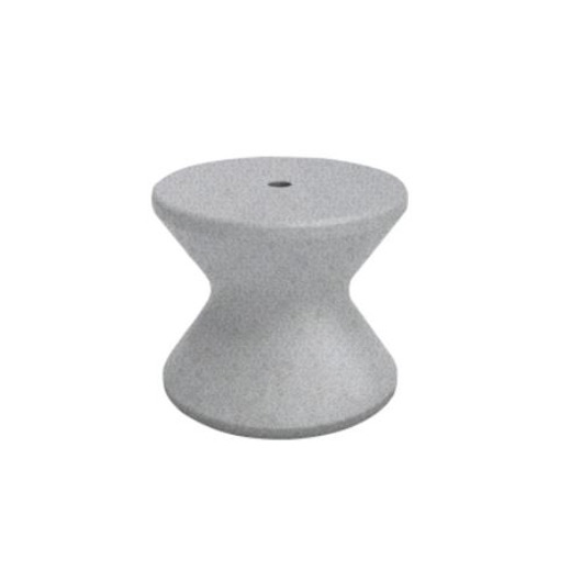 Ledge Lounger 14" InPool Side Table w/Umbrella Hole Granite Outdoor